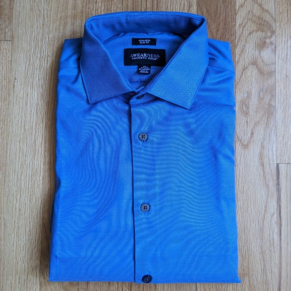 mens nautica dress shirts Men's Wrinkle-Resistant Printed Wear To Work Shirt Navy / X-Large Size:7-9 Glitter Sequin Mermaid Leg resistant properties to keep steady_skirtdre_260423